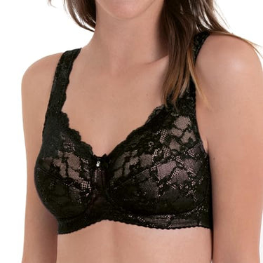 Rosa Faia - Bobette - Comfort bra without underwire (95B Black) on sale